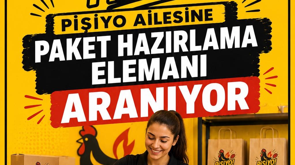 Pişiyo Restoran - Paketlemeci (Maaş + Yemek + TSS)