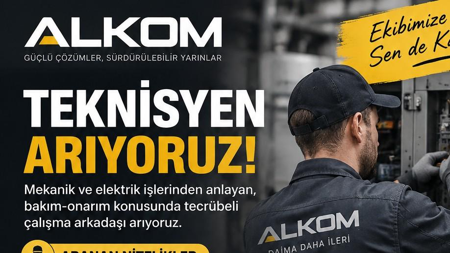 ALKOM KOMPRESÖR LTD ŞTİ - Satış Sonrası Servis Teknisyeni (Maaş + Yol + Yemek)