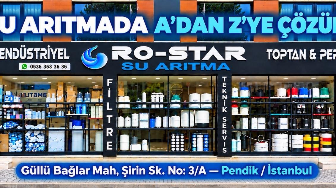 RO-STAR SU ARITMA - Satış Destek Personeli (Maaş + Yol + Yemek)