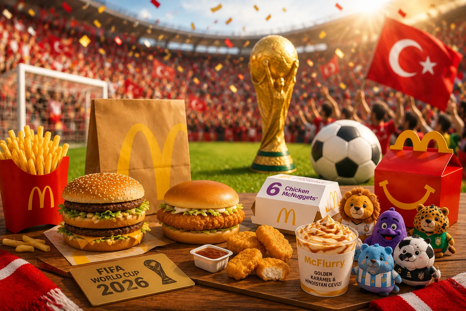 McDonald's'tan Dünya Kupası 2026'ya Özel Kampanya