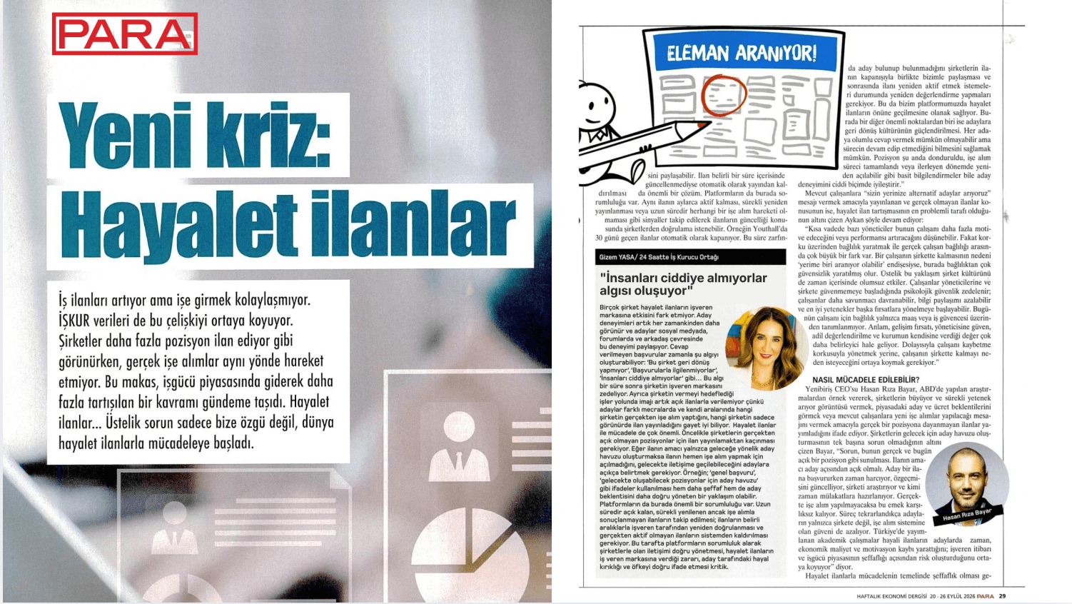Yeni Kriz Hayalet İlanlar