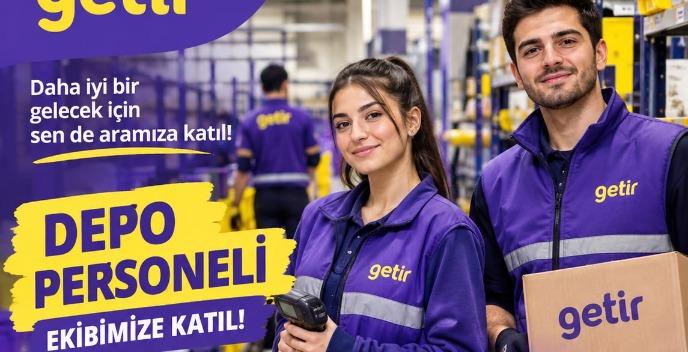 REMPET BİLİŞİM LOJİSTİK - ATAŞEHİR GETİR Depo Personeli (Maaş + Yemek + ÖSS)