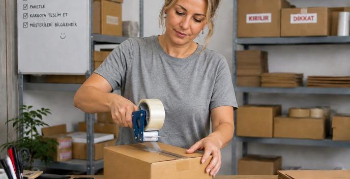 vahit çeliker - Kargo Paketleme İçin Kadın Çalışan Aramaktayız