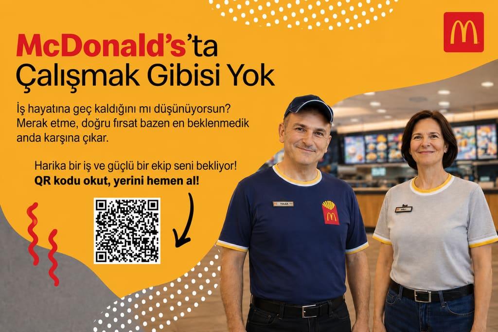 McDonald's Antalya Yenigöl DT - Ekip Üyesi - Antalya Yenigöl DT