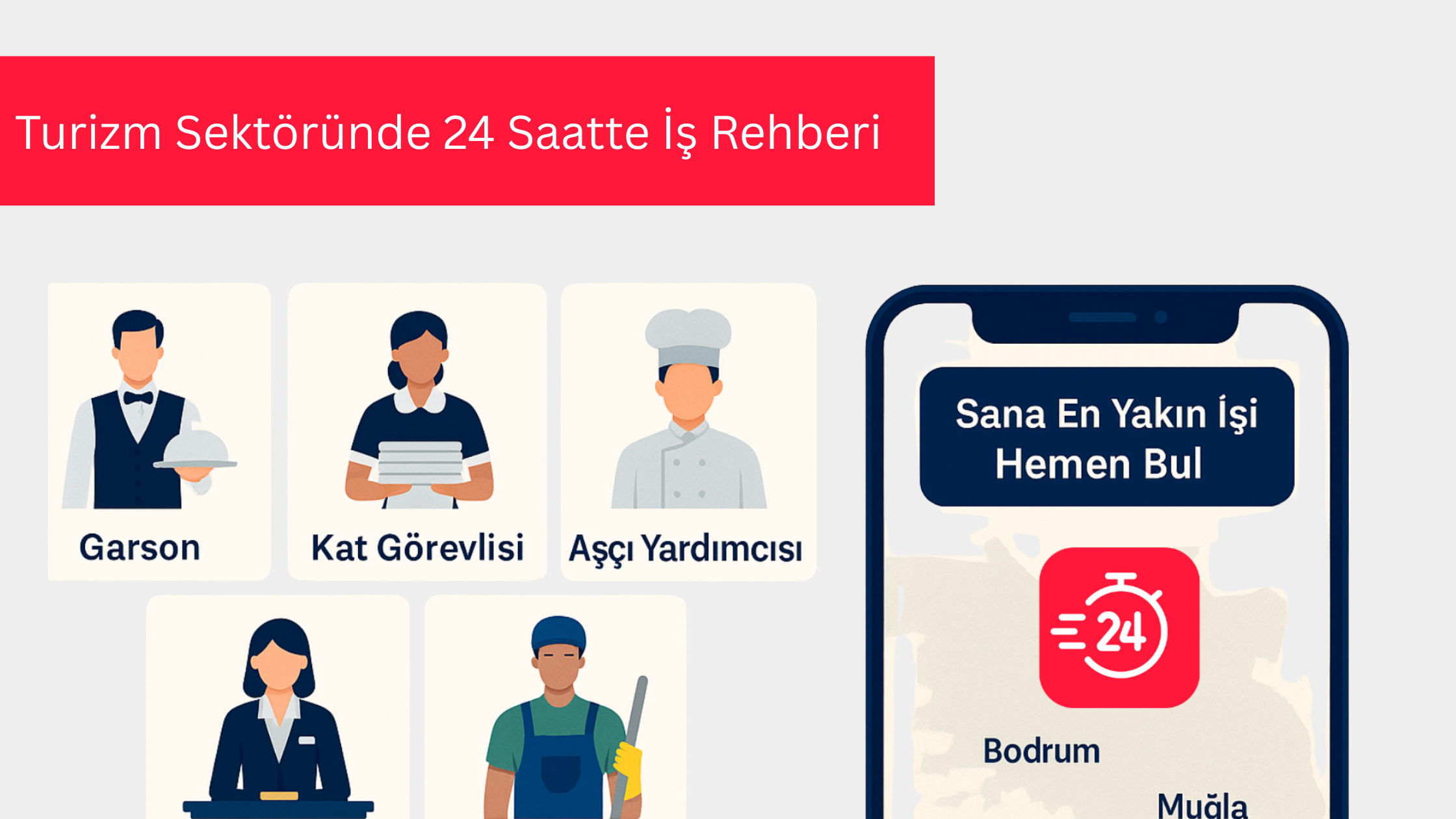 Turizm Sektöründe 24 Saatte İş Rehberi